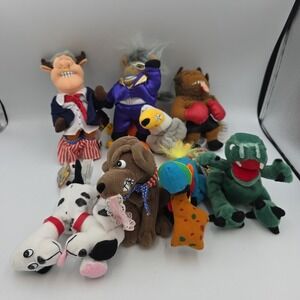 INfamous Meanies Plush Lot of 9  Tyson King NWT Vintage